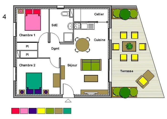 Apartmanhotel Le Clos Saint Paul LʼÎle-Rousse